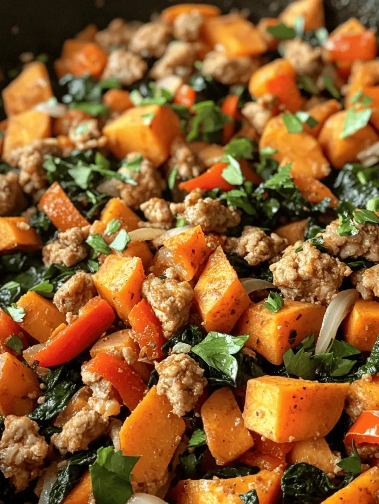If you're looking for a hearty, nutritious meal that's quick to prepare, look no further than the Ground Turkey Sweet Potato Skillet. This dish perfectly balances flavor and health, combining lean ground turkey with the natural sweetness of sweet potatoes. Not only does it cater to a variety of dietary preferences, but it also appeals to those who lead busy lives and need a wholesome dinner option in under 30 minutes.