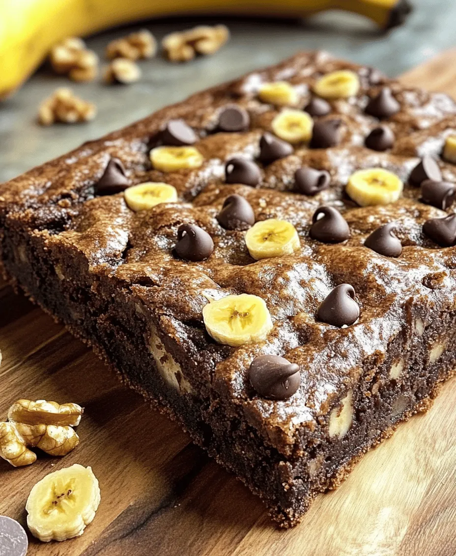 There's a certain nostalgia that comes with banana bread and chocolate chip cookies. These classic recipes remind us of cozy family gatherings, warm kitchens filled with the smell of baking, and timeless traditions passed down through generations. The Decadent Chocolate Chip Banana Bars pay homage to these beloved desserts while transforming them into a convenient, easy-to-serve format.