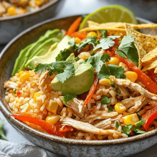 In today’s fast-paced world, the appeal of quick, homemade meals has surged, capturing the hearts and taste buds of many home cooks. One dish that perfectly embodies this trend is the Easy Street Corn Chicken Rice Bowl. This delightful fusion of flavors and textures not only satisfies the palate but also provides a wholesome meal that can be prepared in no time. With its vibrant colors, fresh ingredients, and a combination of savory and spicy notes, this rice bowl has quickly become a favorite for families and food enthusiasts alike.