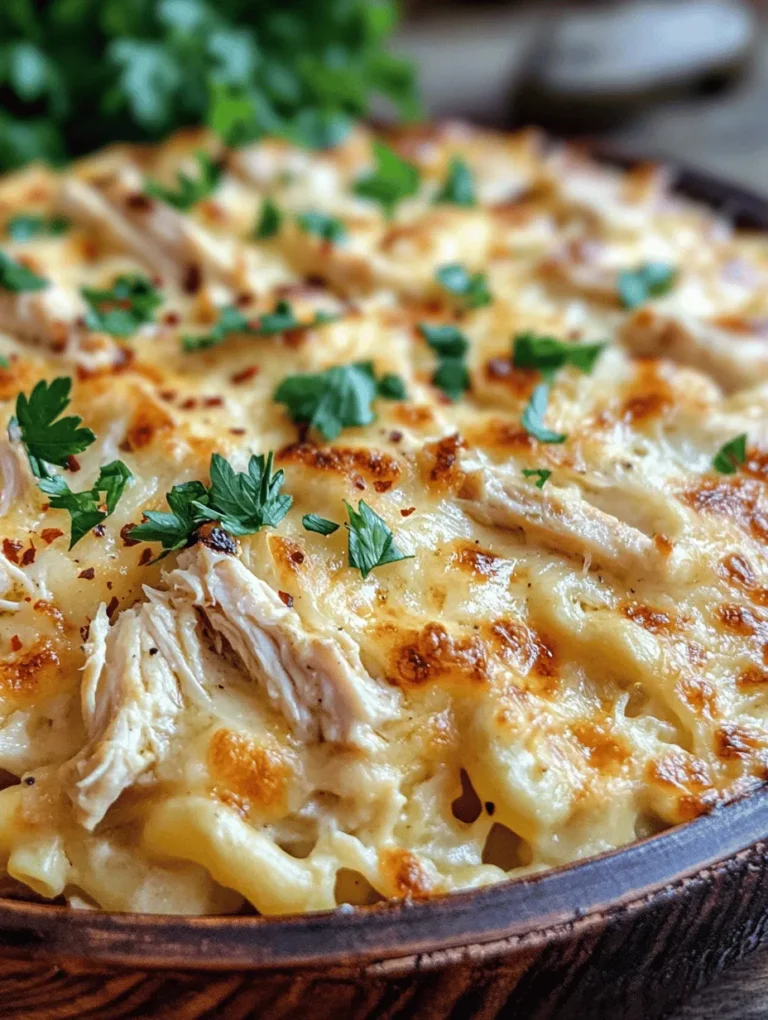 If you are a fan of mac and cheese but are looking for a dish that offers a delightful twist on this beloved classic, then the Creamy Honey Pepper Chicken Mac and Cheese Delight is a must-try. This unique recipe combines the comforting texture of pasta with the savory flavor of chicken, all enveloped in a luscious, creamy cheese sauce that is perfectly balanced by the sweetness of honey and a kick of peppery heat. It's a dish that promises to satisfy your cravings while offering an exciting culinary experience.
