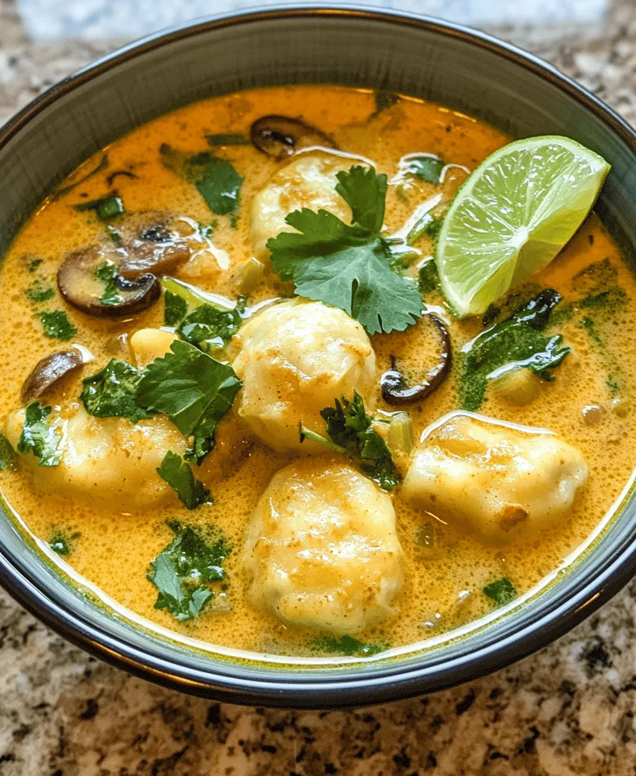 In the world of comfort food, few dishes can rival the heartwarming blend of flavors and textures found in a bowl of curry dumpling soup. This remarkable recipe marries the comforting nature of dumplings with the exotic allure of curry spices, all enveloped in a rich and creamy coconut broth. The result is not just a meal, but a soul-soothing experience perfect for cozy dinners or gatherings with friends and family.