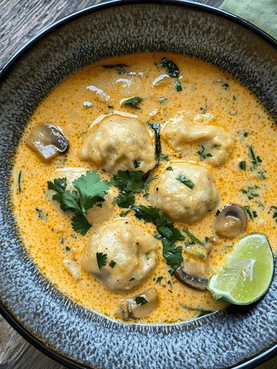 In the world of comfort food, few dishes can rival the heartwarming blend of flavors and textures found in a bowl of curry dumpling soup. This remarkable recipe marries the comforting nature of dumplings with the exotic allure of curry spices, all enveloped in a rich and creamy coconut broth. The result is not just a meal, but a soul-soothing experience perfect for cozy dinners or gatherings with friends and family.