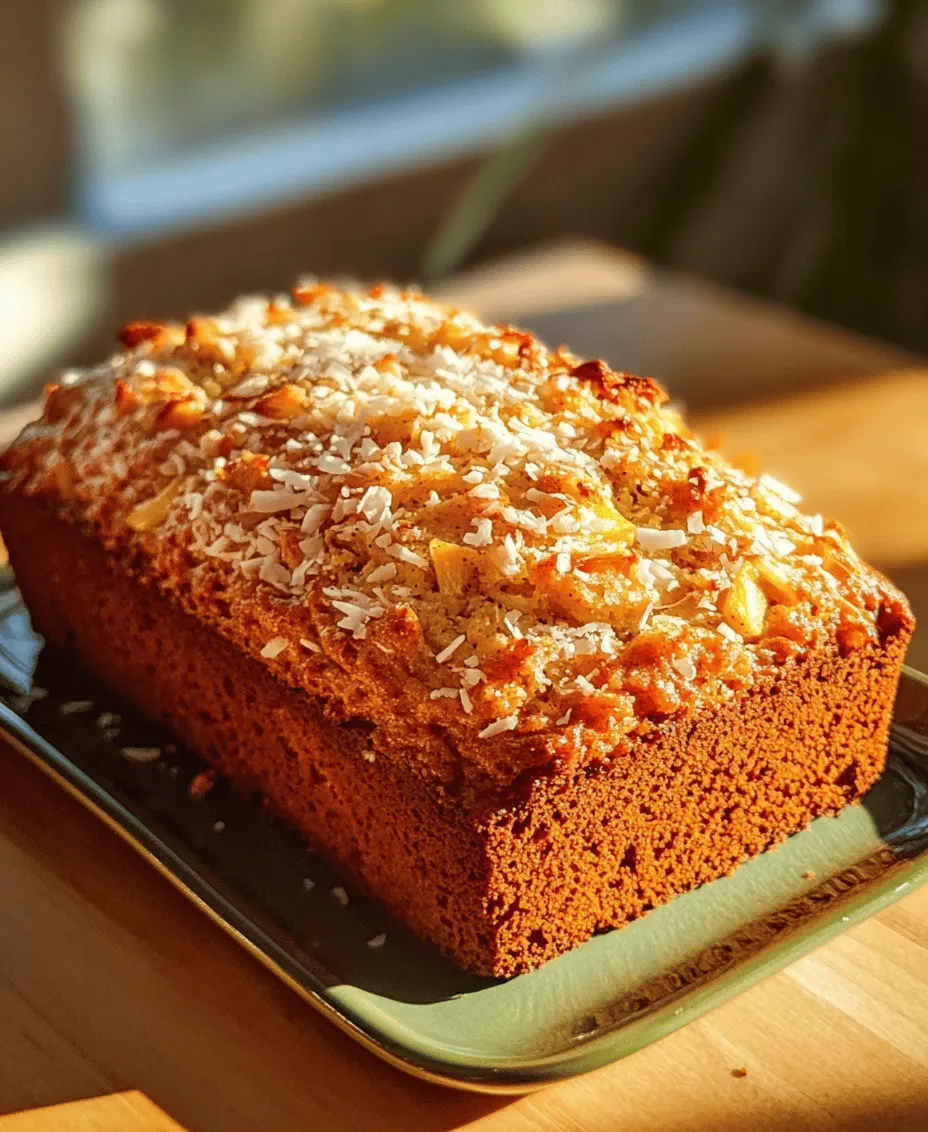Welcome to the delightful world of Tropical Bliss Banana Bread, where the comforting essence of a classic banana bread meets the vibrant flavors of the tropics. This recipe takes the beloved banana bread you've grown to love and elevates it with the addition of crushed pineapple and shredded coconut, creating a mouthwatering treat that bursts with flavor. Whether you’re seeking a quick breakfast option, a sweet snack, or a unique dessert to impress your guests, this banana bread is the perfect choice.