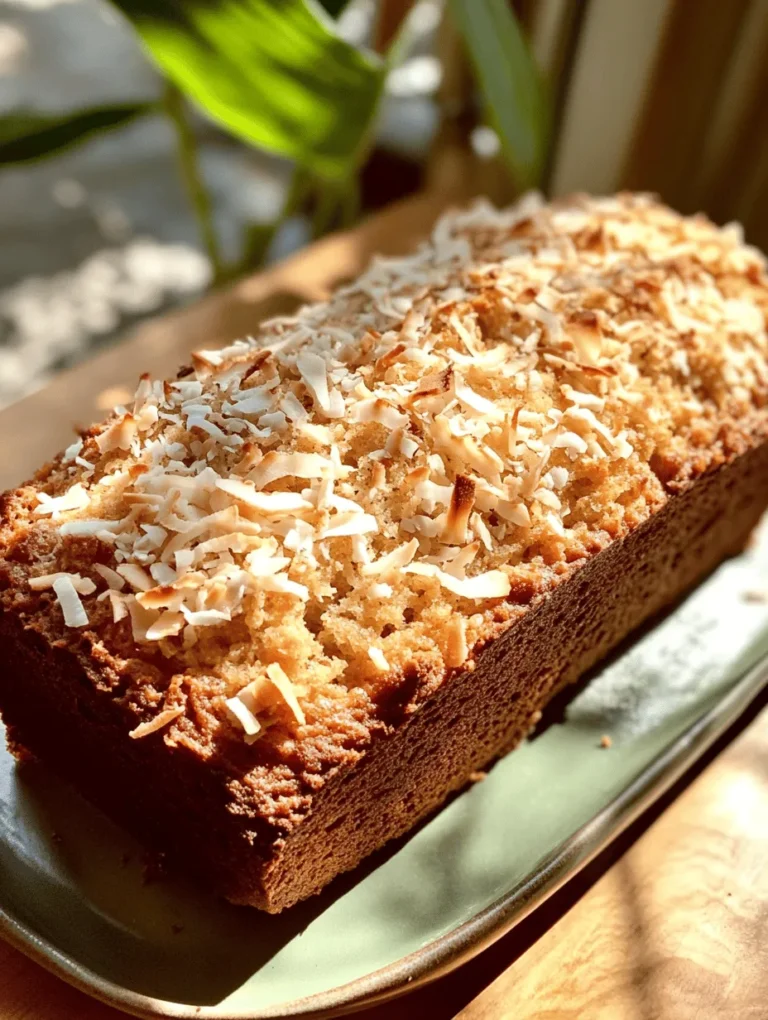 Welcome to the delightful world of Tropical Bliss Banana Bread, where the comforting essence of a classic banana bread meets the vibrant flavors of the tropics. This recipe takes the beloved banana bread you've grown to love and elevates it with the addition of crushed pineapple and shredded coconut, creating a mouthwatering treat that bursts with flavor. Whether you’re seeking a quick breakfast option, a sweet snack, or a unique dessert to impress your guests, this banana bread is the perfect choice.