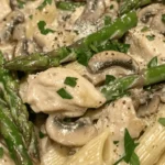 Welcome to a culinary journey that brings together the rich flavors of chicken, the earthiness of mushrooms, and the vibrant crunch of asparagus in a creamy pasta dish that is sure to tantalize your taste buds. Today, we are diving into a delightful recipe for Creamy Mushroom and Asparagus Chicken Penne. This dish is not only a feast for the eyes but also a wholesome meal that can be prepared in under an hour, making it an ideal choice for both weeknight dinners and special occasions.