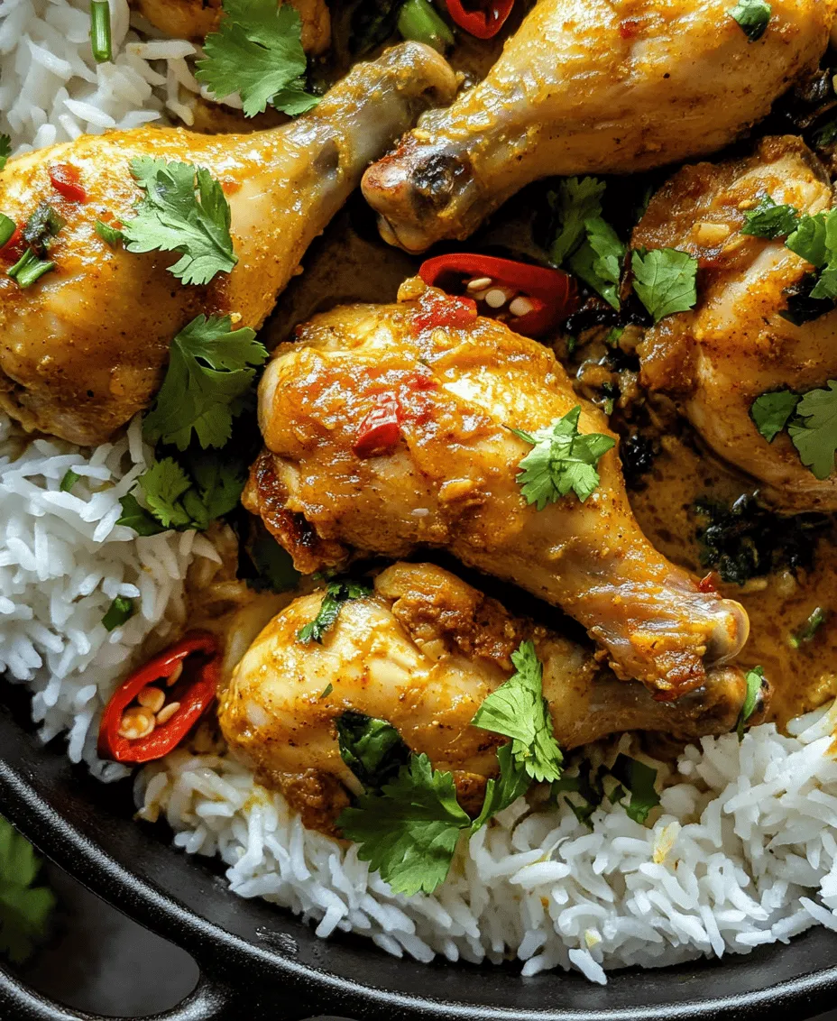 Kuku Paka is a cherished dish that hails from the vibrant coastal regions of East Africa, particularly enjoyed in countries like Kenya and Tanzania. This traditional chicken curry is celebrated not only for its delicious flavor but also for its cultural significance, often served during family gatherings, celebrations, and communal feasts. The name 