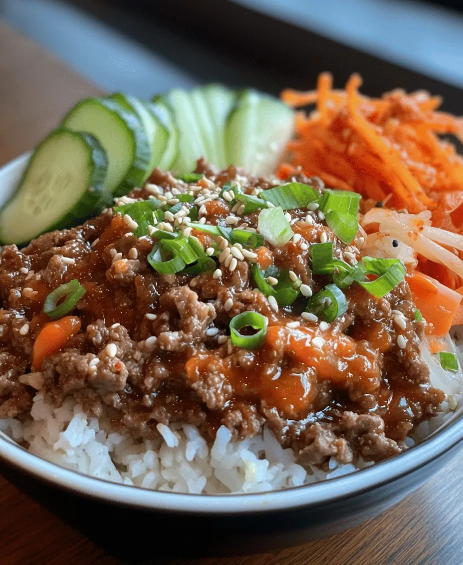 The K-Pop Beef Bowl is not just a dish; it’s a vibrant representation of the rich culinary landscape of Korea, intertwined with the global phenomenon of K-Pop culture. This delightful meal encapsulates the essence of quick, satisfying comfort food that resonates with busy individuals and families alike. Originating from the bustling streets of South Korea, the K-Pop Beef Bowl is an ideal solution for those who crave a delicious and hearty meal without spending hours in the kitchen.