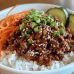 The K-Pop Beef Bowl is not just a dish; it’s a vibrant representation of the rich culinary landscape of Korea, intertwined with the global phenomenon of K-Pop culture. This delightful meal encapsulates the essence of quick, satisfying comfort food that resonates with busy individuals and families alike. Originating from the bustling streets of South Korea, the K-Pop Beef Bowl is an ideal solution for those who crave a delicious and hearty meal without spending hours in the kitchen.