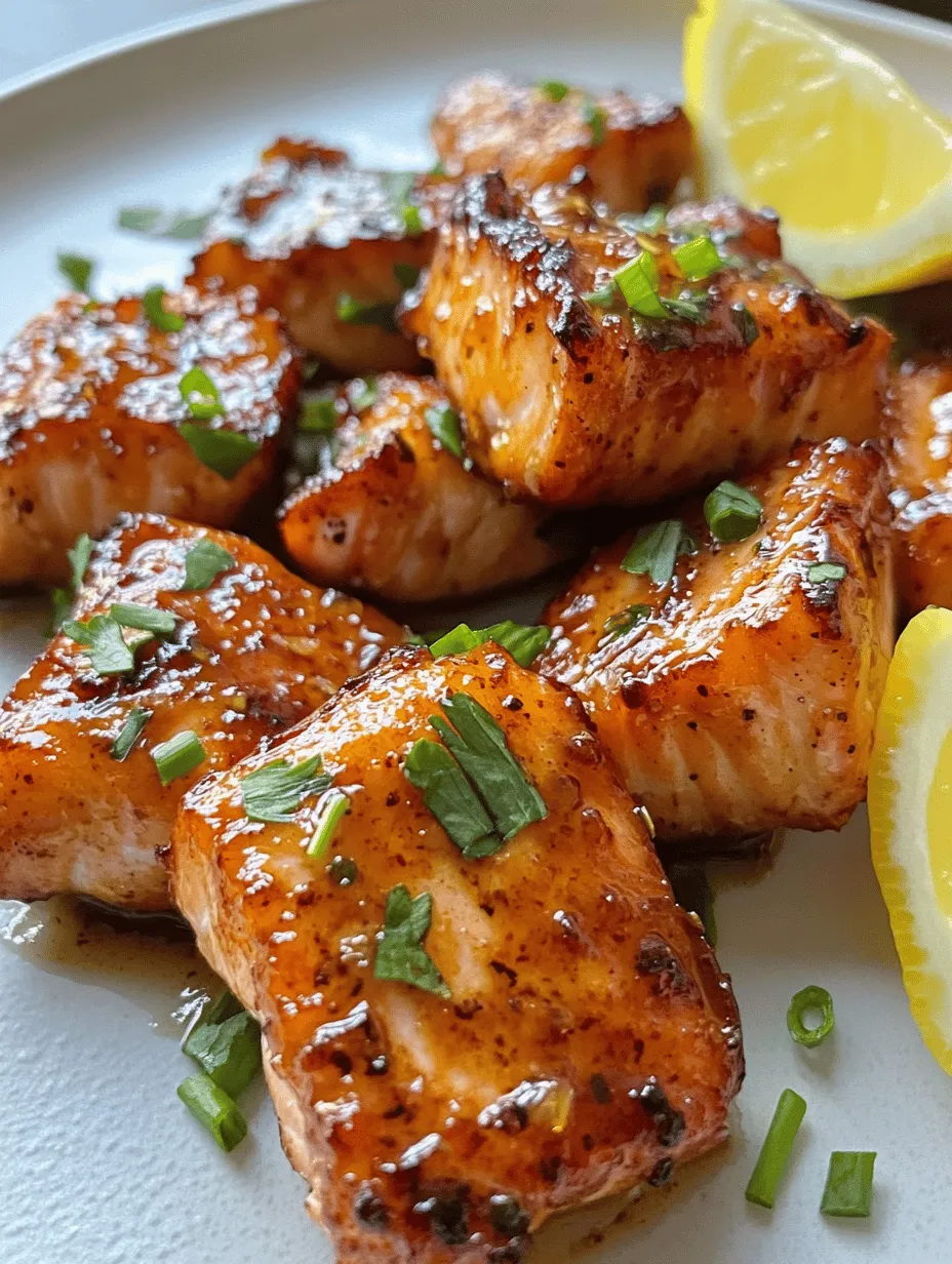 To create the perfect Sweet & Spicy Hot Honey Salmon Bites, it’s essential to understand the role of each ingredient involved in this mouthwatering recipe. Let’s break down the key components that contribute to its deliciousness and nutritional value.