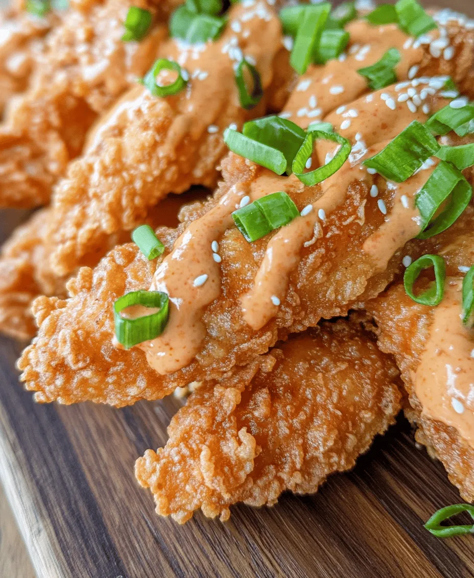 Bang Bang Chicken has become a beloved dish that brings a delightful balance of flavors and textures to the dining table. Originating from Asian cuisine, this dish is characterized by its crispy fried chicken paired with a spicy and creamy sauce that tantalizes the taste buds. Its rise in popularity can be attributed to the growing love for fusion dishes that combine traditional recipes with modern culinary techniques, making it a favorite in both restaurants and home kitchens.