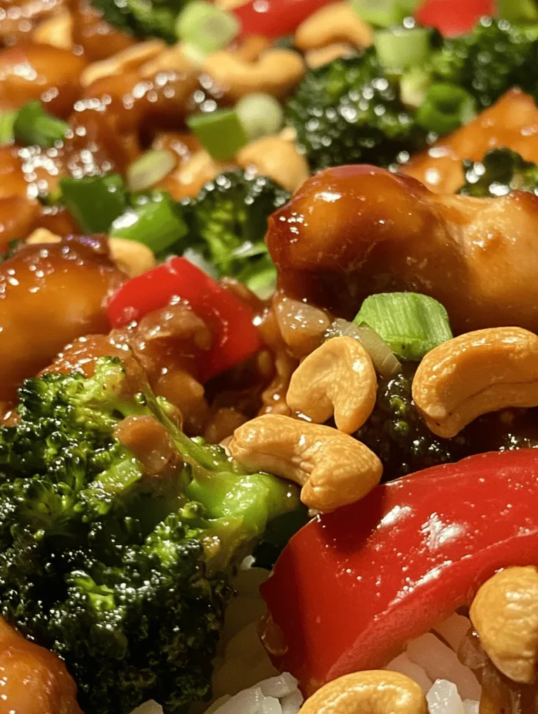 In recent years, there has been a remarkable surge in the popularity of homemade Asian cuisine. As people become more health-conscious and adventurous in the kitchen, they are discovering that preparing favorite takeout dishes at home can be both satisfying and healthier. One dish that has gained a loyal following among home cooks is cashew chicken, a delightful stir-fry that combines lean protein, crunchy nuts, and vibrant vegetables. Our recipe for Better-Than-Takeout Cashew Chicken showcases this classic dish, elevating it to new heights with fresh ingredients and a homemade sauce that is bursting with flavor.