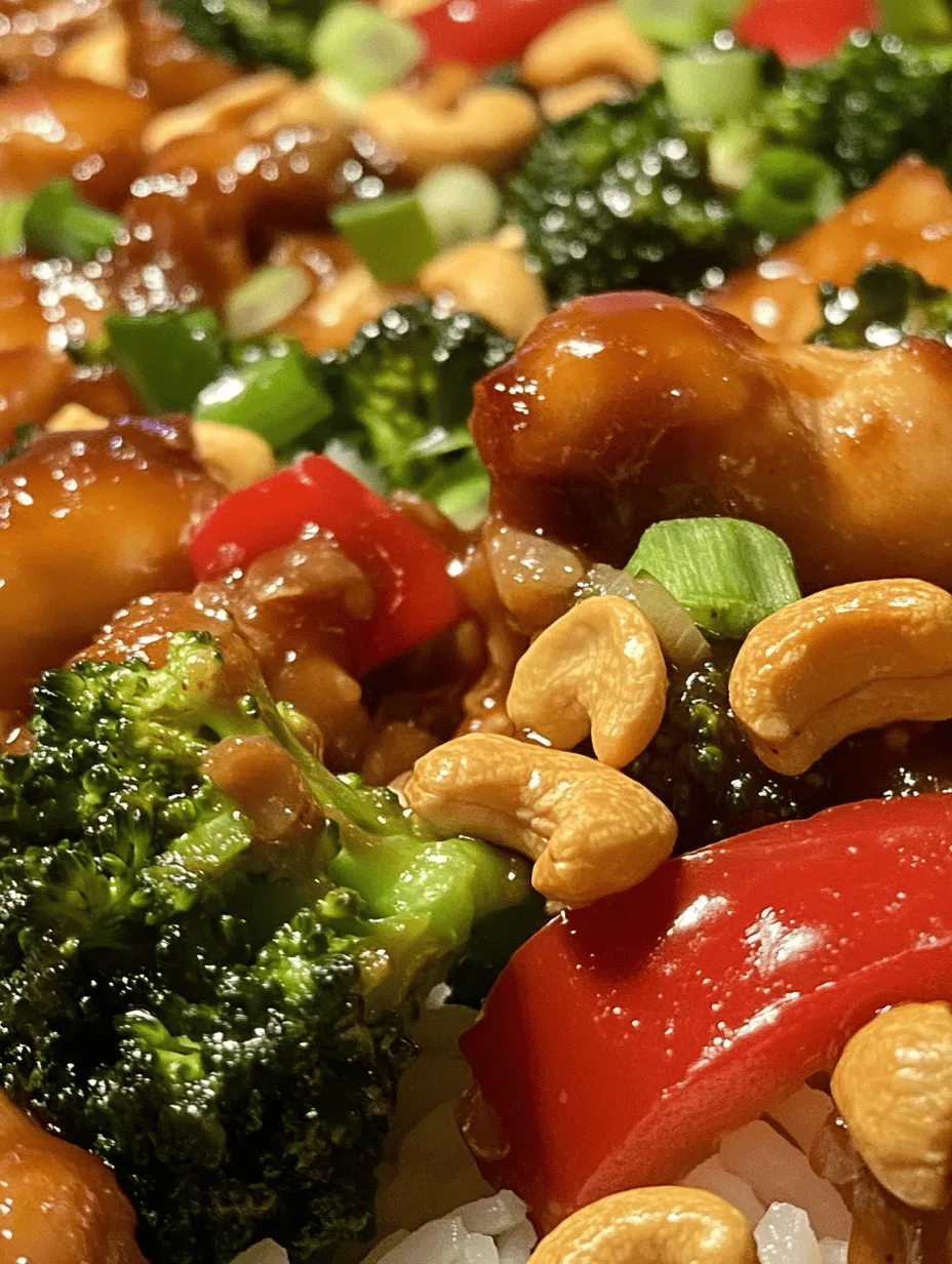 In recent years, there has been a remarkable surge in the popularity of homemade Asian cuisine. As people become more health-conscious and adventurous in the kitchen, they are discovering that preparing favorite takeout dishes at home can be both satisfying and healthier. One dish that has gained a loyal following among home cooks is cashew chicken, a delightful stir-fry that combines lean protein, crunchy nuts, and vibrant vegetables. Our recipe for Better-Than-Takeout Cashew Chicken showcases this classic dish, elevating it to new heights with fresh ingredients and a homemade sauce that is bursting with flavor.