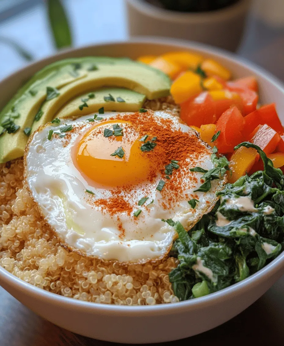 Quinoa, often hailed as a superfood, deserves a prominent place in your breakfast bowl. This ancient grain is unique among grains as it is a complete protein, meaning it contains all nine essential amino acids that the body cannot produce on its own. Packed with approximately 8 grams of protein per cup, quinoa is an excellent choice for those looking to increase their protein intake, especially for vegetarians and vegans. Additionally, quinoa is rich in fiber, which aids in digestion and promotes feelings of fullness, making it a fantastic base for your breakfast bowl. With its nutty flavor and fluffy texture when cooked, quinoa also adds a satisfying element to your meal.