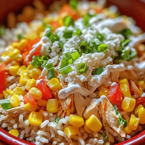 To create the Easy Street Corn Chicken Rice Bowl, it’s essential to understand the key components that come together to make this dish not only delicious but also visually appealing. Let’s explore the ingredients in detail.