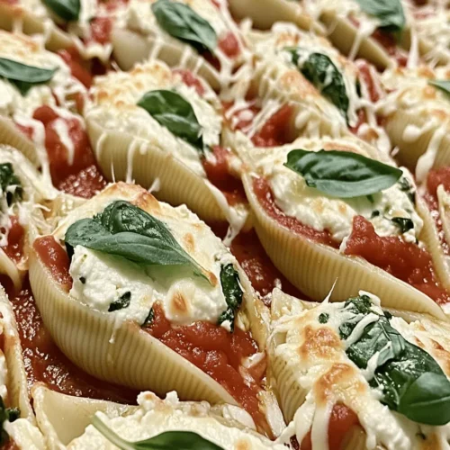 To create the perfect Spinach and Ricotta Stuffed Shells, it's essential to understand the main components of the recipe. Each ingredient plays a critical role in developing the flavors and textures that make this dish so beloved.