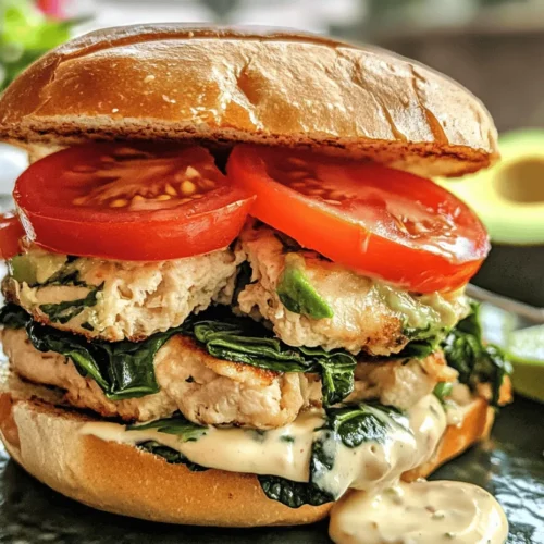 In recent years, the culinary landscape has seen a remarkable shift towards healthier eating habits. As consumers become increasingly aware of nutrition, the demand for healthier burger options has surged. Traditional beef burgers, while undeniably delicious, often fall short in the nutritional department when compared to their leaner, healthier counterparts. Enter the White Cheddar and Spinach Chicken Burgers—a delightful and nutritious alternative that brings together rich flavors, quality ingredients, and simple preparation methods.