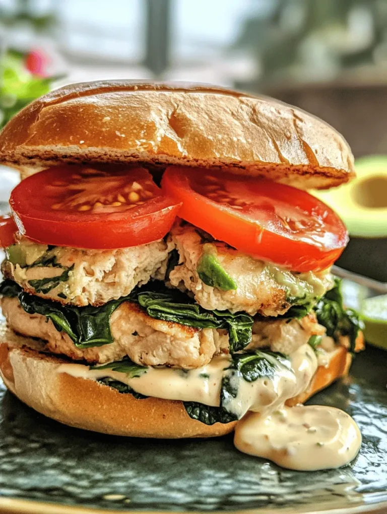 In recent years, the culinary landscape has seen a remarkable shift towards healthier eating habits. As consumers become increasingly aware of nutrition, the demand for healthier burger options has surged. Traditional beef burgers, while undeniably delicious, often fall short in the nutritional department when compared to their leaner, healthier counterparts. Enter the White Cheddar and Spinach Chicken Burgers—a delightful and nutritious alternative that brings together rich flavors, quality ingredients, and simple preparation methods.