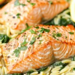 In today’s fast-paced world, the allure of one-skillet meals has never been stronger. They promise not only convenience but also a delightful burst of flavor and nutrition, making them an essential choice for both busy weeknights and cozy weekends. Among these culinary gems is the One Skillet Salmon with Lemon Orzo, a dish that encapsulates simplicity and elegance. With its vibrant flavors and wholesome ingredients, this recipe is not only a feast for the taste buds but also a nourishing option that fits perfectly into a balanced diet.