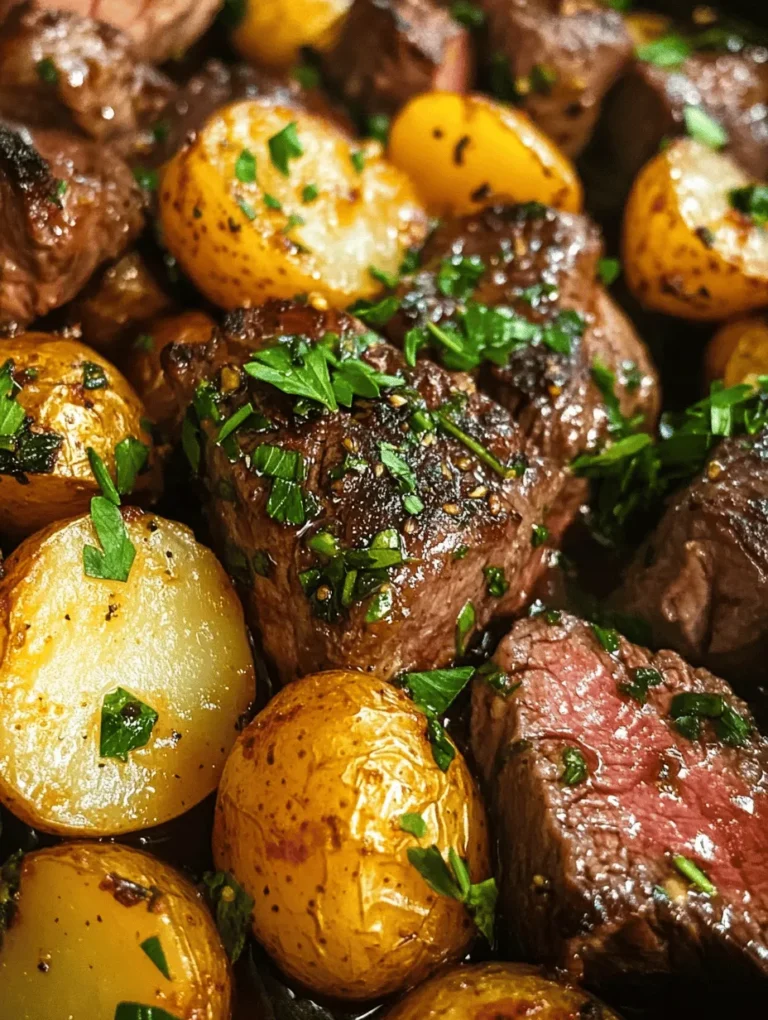 The magic of Garlic Butter Steak Bites and Potatoes lies in its core ingredients. Each component plays a crucial role in creating the dish’s delightful flavor profile and texture.
