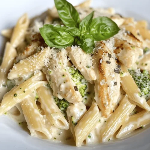 To create a truly satisfying Creamy Broccoli and Chicken Penne, the quality of your ingredients plays a crucial role. Here’s a closer look at the key components: