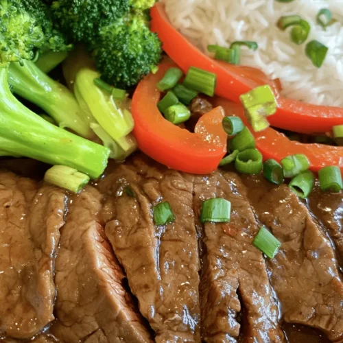 If you're in search of a dish that encapsulates the essence of savory goodness while being quick to prepare, look no further than Savory Beef with Oyster Sauce. This delightful recipe brings together tender strips of beef, aromatic garlic, fresh ginger, and vibrant vegetables, creating a symphony of flavors that will tantalize your taste buds. The allure of this dish lies not only in its taste but also in its versatility, seamlessly transitioning from a casual weeknight dinner to an impressive offering for special occasions.