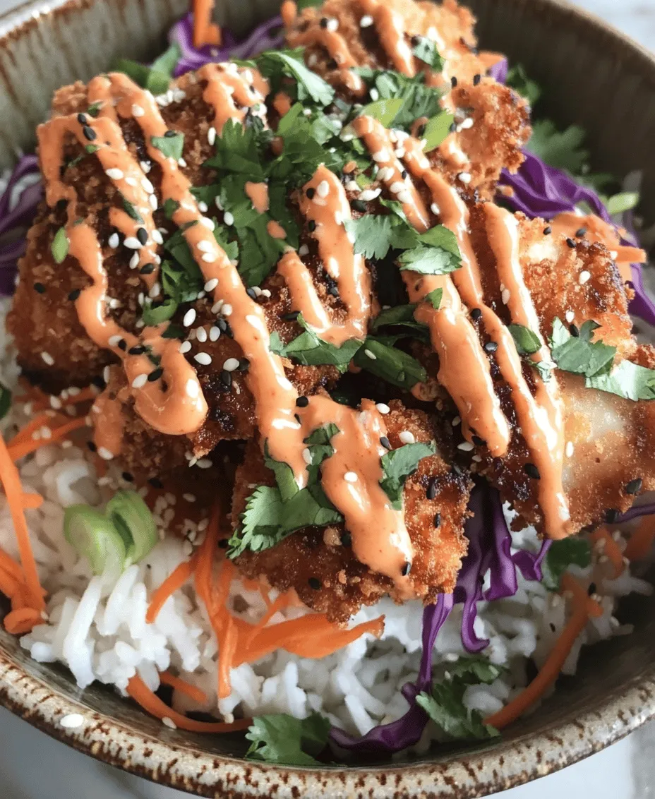 Bang Bang Chicken Bowls have burst onto the culinary scene as a delightful fusion of flavors and textures, offering a satisfying meal that pleases both the palate and the eye. This dish features juicy, crispy chicken paired with a medley of fresh vegetables, all drizzled with a creamy, spicy sauce that elevates every bite. The balance of crunch from the chicken and the freshness of the veggies makes these bowls not just a meal but an experience.
