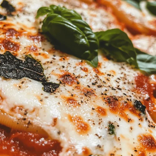 Explore the delightful world of Italian cuisine with our recipe for Stuffed Shell Wonders: Spinach & Ricotta Delight. This exquisite dish is a perfect representation of the rich culinary traditions of Italy, combining the comforting textures of pasta with a creamy, cheesy filling that is both nutritious and delicious. Large pasta shells, known as 'conchiglioni,' serve as the vessel for a luscious mixture of ricotta cheese and vibrant spinach, creating a harmony of flavors that is sure to please anyone at the dinner table.