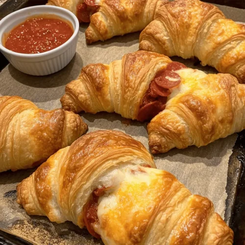 If you're looking for a delightful, quick, and satisfying snack or appetizer, look no further than Mozzarella Pepperoni Croissant Rolls. This recipe combines the flaky, buttery goodness of French croissants with the savory, rich flavors of Italian pizza, creating a mouthwatering fusion that is sure to please any palate. Whether you're hosting a game night, a casual gathering, or just want a tasty treat for yourself, these croissant rolls are the perfect choice.