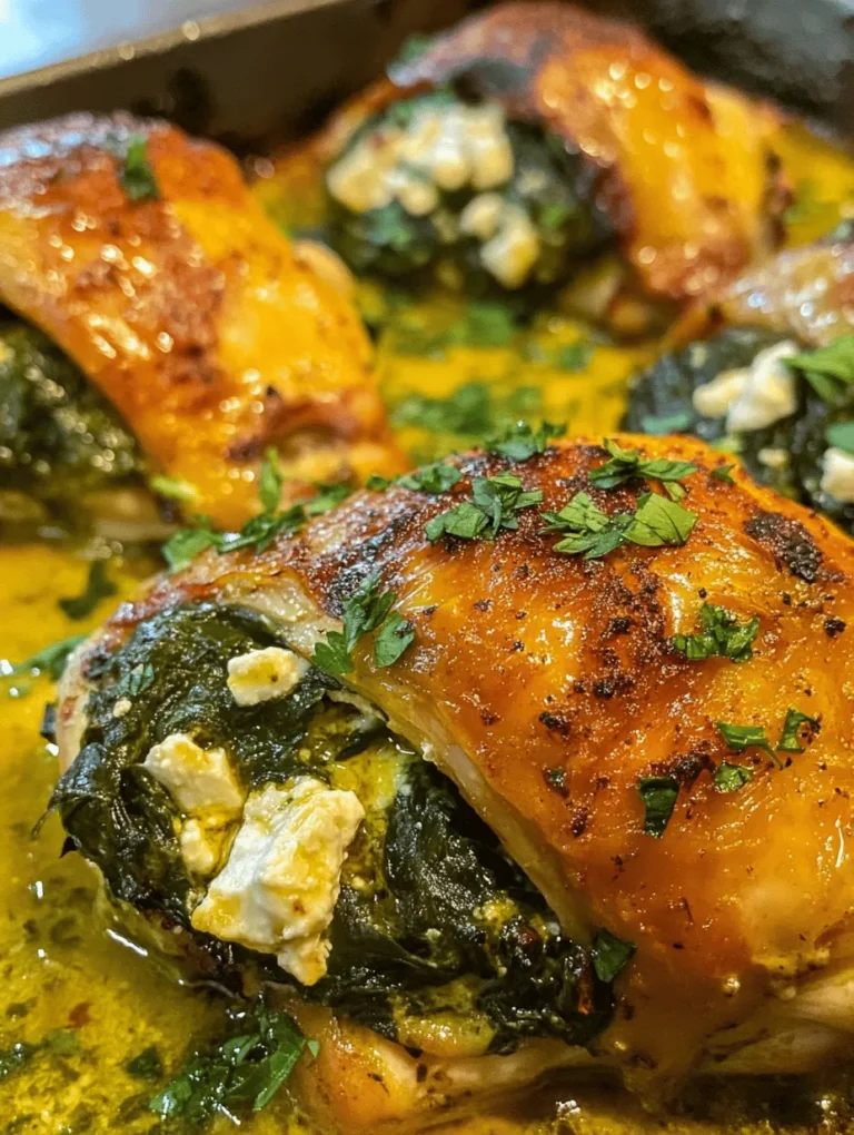 If you're looking for a dish that combines flavor, nutrition, and ease of preparation, look no further than Savory Spinach and Feta Stuffed Chicken Breast. This delightful recipe not only satisfies your taste buds but also packs a healthy punch, making it an excellent choice for both weeknight dinners and special occasions. The tender chicken breast, stuffed with a creamy mixture of spinach and feta, creates a symphony of flavors that is hard to resist.