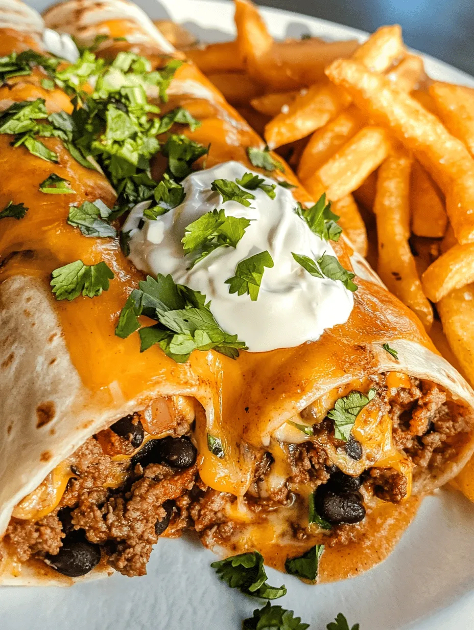 Burritos hold a special place in the hearts of many, especially within the rich tapestry of Mexican cuisine. They embody a culinary tradition that emphasizes fresh ingredients, bold flavors, and communal dining. In Mexico, burritos are often filled with a variety of ingredients, from beans and rice to meats and vegetables, showcasing the country’s diverse agricultural bounty. The cheesy beef burrito, with its hearty filling and melty cheese, has gained popularity for its ability to please a crowd.