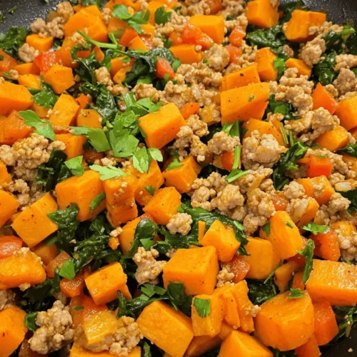 In the fast-paced world we live in, one-pan meals have surged in popularity. They offer a convenient way to whip up a nutritious dinner without the hassle of multiple pots and pans. This is where our Ground Turkey Sweet Potato Skillet shines. Not only is it a visually appealing dish, but it also packs a punch in terms of flavor and nutrition, making it a favorite among health-conscious eaters and busy families alike.