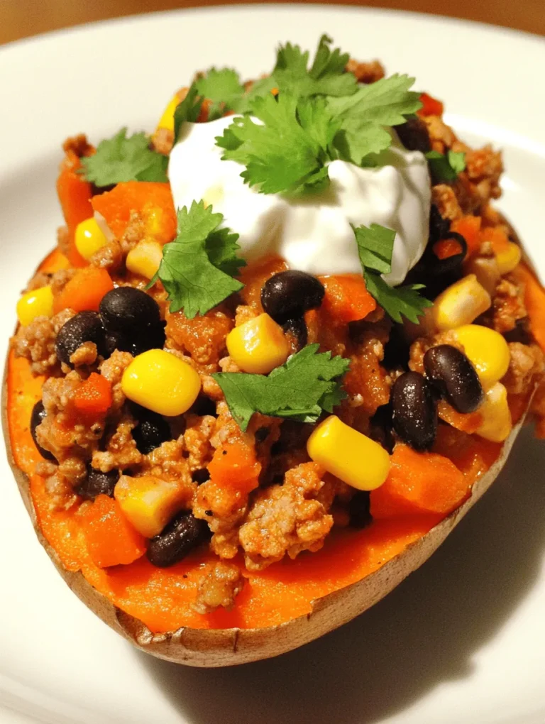 If you're on the lookout for a wholesome meal that hits all the right notes for taste, nutrition, and versatility, look no further than the High Protein Ground Turkey Stuffed Sweet Potato. This dish combines the earthy sweetness of baked sweet potatoes with savory, seasoned ground turkey, creating a filling meal that's perfect for any occasion. Whether you're prepping for a busy week ahead or hosting a family dinner, this recipe is bound to impress while keeping your health goals on track.