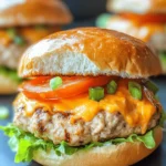 A successful burger begins with quality ingredients, and the Easy Cheddar Ranch Chicken Burger is no exception. Below, we’ll explore the key components that make this dish a flavor triumph.