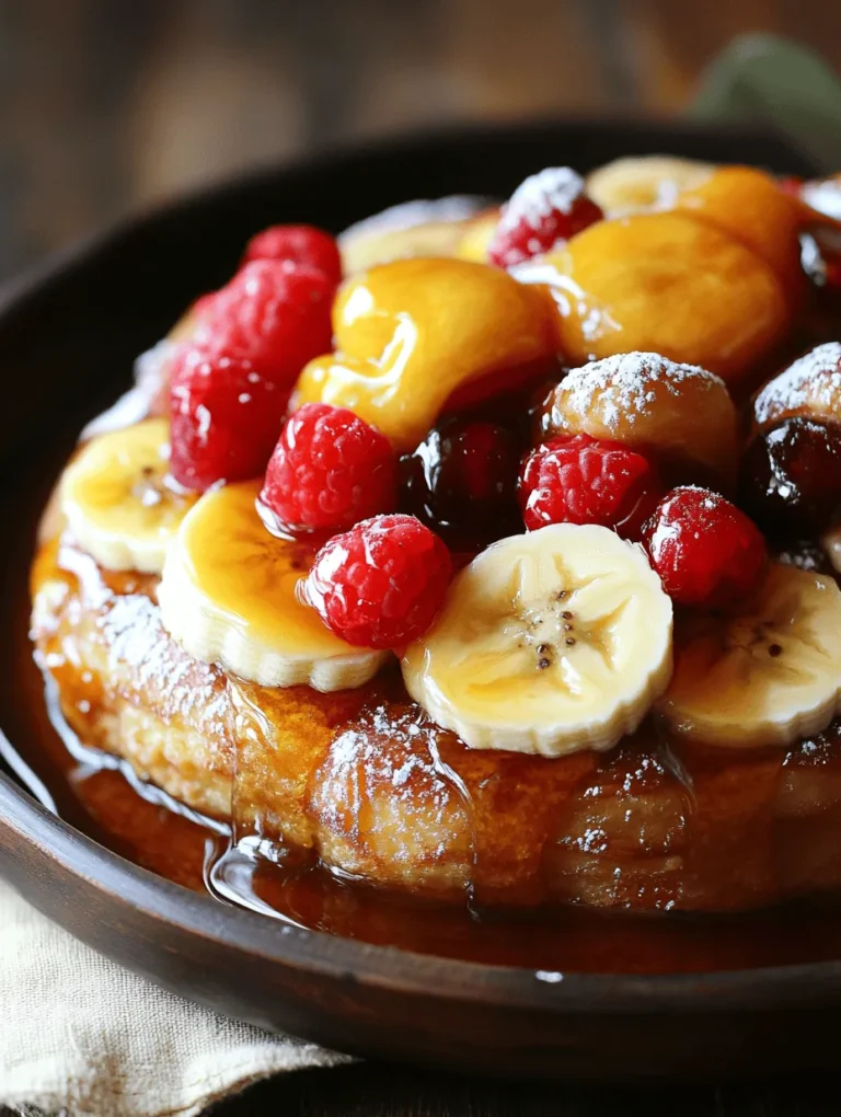 If you’re on the hunt for a breakfast that combines delightful flavors with a touch of tropical sweetness, look no further than Hawaiian Roll French Toast Delight. This innovative twist on the classic French toast elevates your morning routine with the unique taste and texture of Hawaiian sweet rolls. Imagine fluffy, golden-brown slices infused with the warmth of cinnamon and vanilla, served with a drizzle of maple syrup and a burst of fresh fruit. It’s not just a meal; it’s an experience.