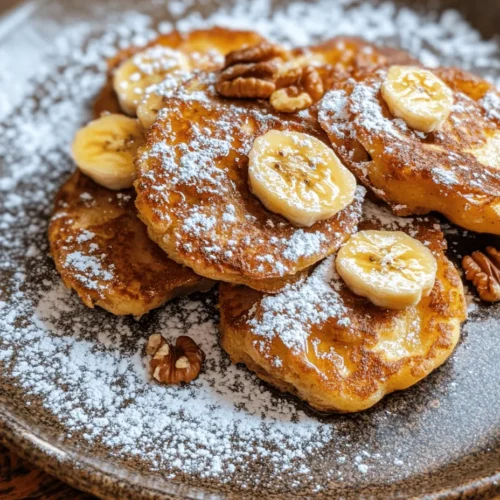Banana fritters are a delightful treat that can be enjoyed at any time of day, whether as a sweet breakfast, a satisfying dessert, or a simple snack. These golden-brown morsels of goodness are crispy on the outside, soft on the inside, and bursting with the natural sweetness of ripe bananas. The unique flavors and textures of banana fritters make them a favorite among food lovers of all ages. Not only do they satisfy sweet cravings, but they also provide a comforting familiarity that evokes memories of home-cooked meals.