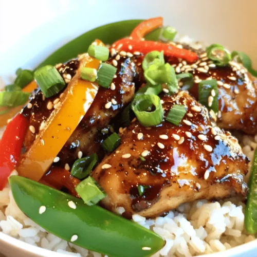 In the realm of comfort food, few dishes can match the warmth and satisfaction found in Sticky Chicken Rice Bowls. This delightful meal combines tender, flavorful chicken with fluffy rice and colorful vegetables, creating a balanced dish brimming with nutrition. Perfect for busy families or individuals craving a quick yet fulfilling meal, Sticky Chicken Rice Bowls provide an enticing blend of protein, carbohydrates, and essential nutrients. With its ease of preparation and mouthwatering flavors, this dish has become a favorite for weeknight dinners and meal prep alike.