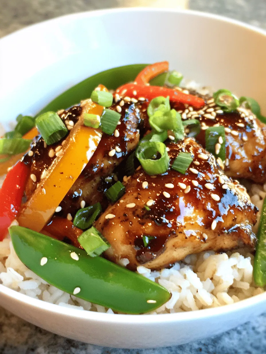 In the realm of comfort food, few dishes can match the warmth and satisfaction found in Sticky Chicken Rice Bowls. This delightful meal combines tender, flavorful chicken with fluffy rice and colorful vegetables, creating a balanced dish brimming with nutrition. Perfect for busy families or individuals craving a quick yet fulfilling meal, Sticky Chicken Rice Bowls provide an enticing blend of protein, carbohydrates, and essential nutrients. With its ease of preparation and mouthwatering flavors, this dish has become a favorite for weeknight dinners and meal prep alike.