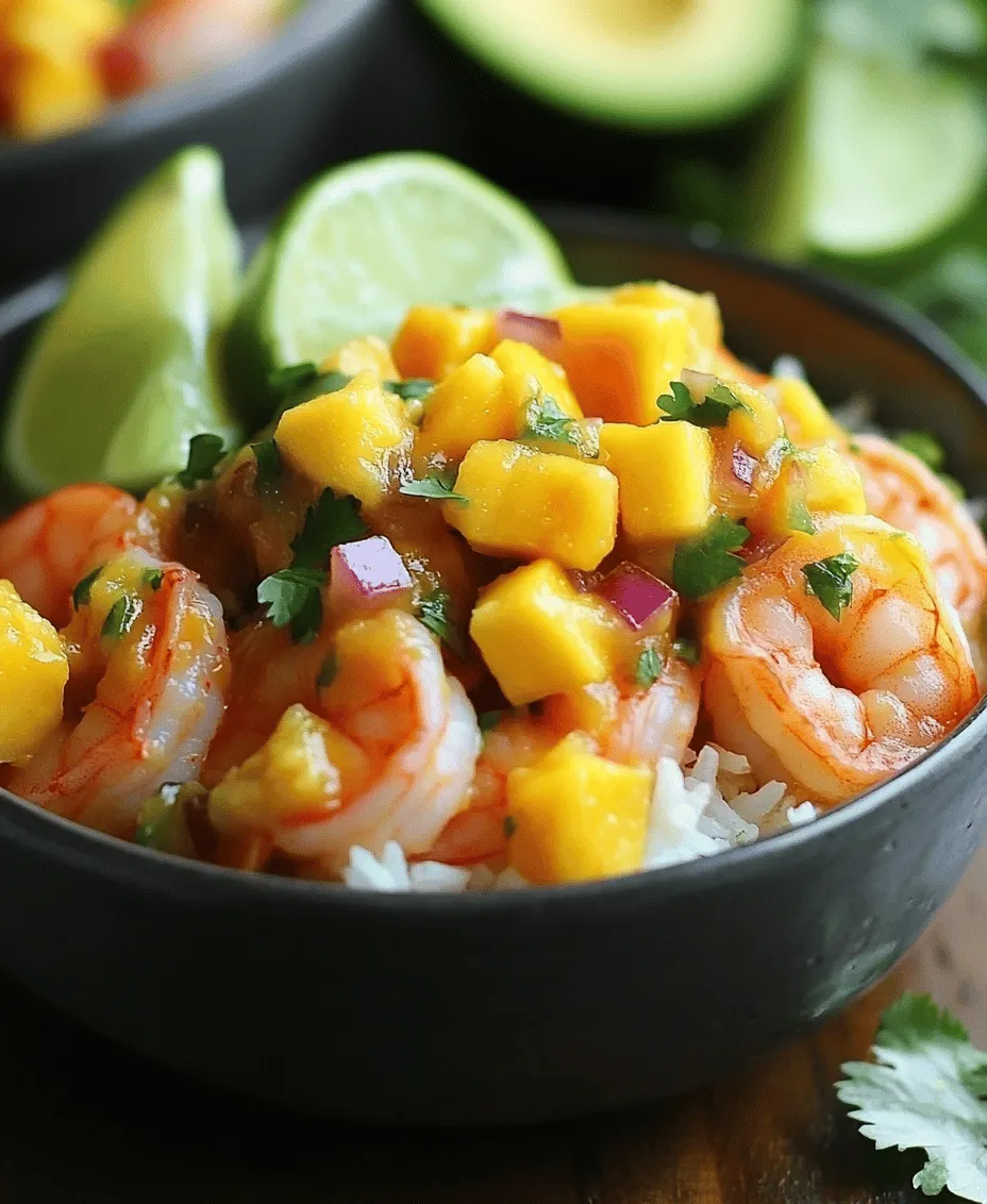 If you're looking for a meal that's both refreshing and satisfying, look no further than Shrimp and Avocado Bowls with Mango Salsa and Lime-Chili Sauce. This vibrant dish is a perfect harmony of flavors and textures, making it an ideal choice for a light meal or a quick weeknight dinner. The combination of succulent shrimp, creamy avocado, and zesty mango salsa comes together beautifully, creating a culinary experience that is as delightful to the palate as it is to the eyes.