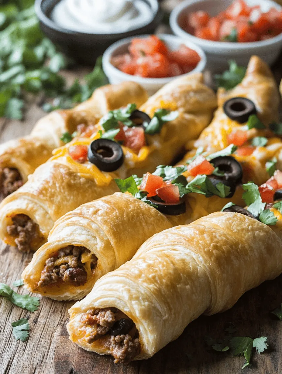 Are you tired of the same old taco night? Looking to spice things up while still enjoying those beloved flavors? Allow us to introduce you to Cheesy Taco Sticks—an irresistible recipe that elevates traditional tacos into a fun, easy-to-make snack or main dish. Perfect for gatherings, family dinners, or as a quick bite when hunger strikes, these cheesy delights combine the savory taste of tacos with the gooey goodness of melted cheese, all wrapped in flaky crescent roll dough.