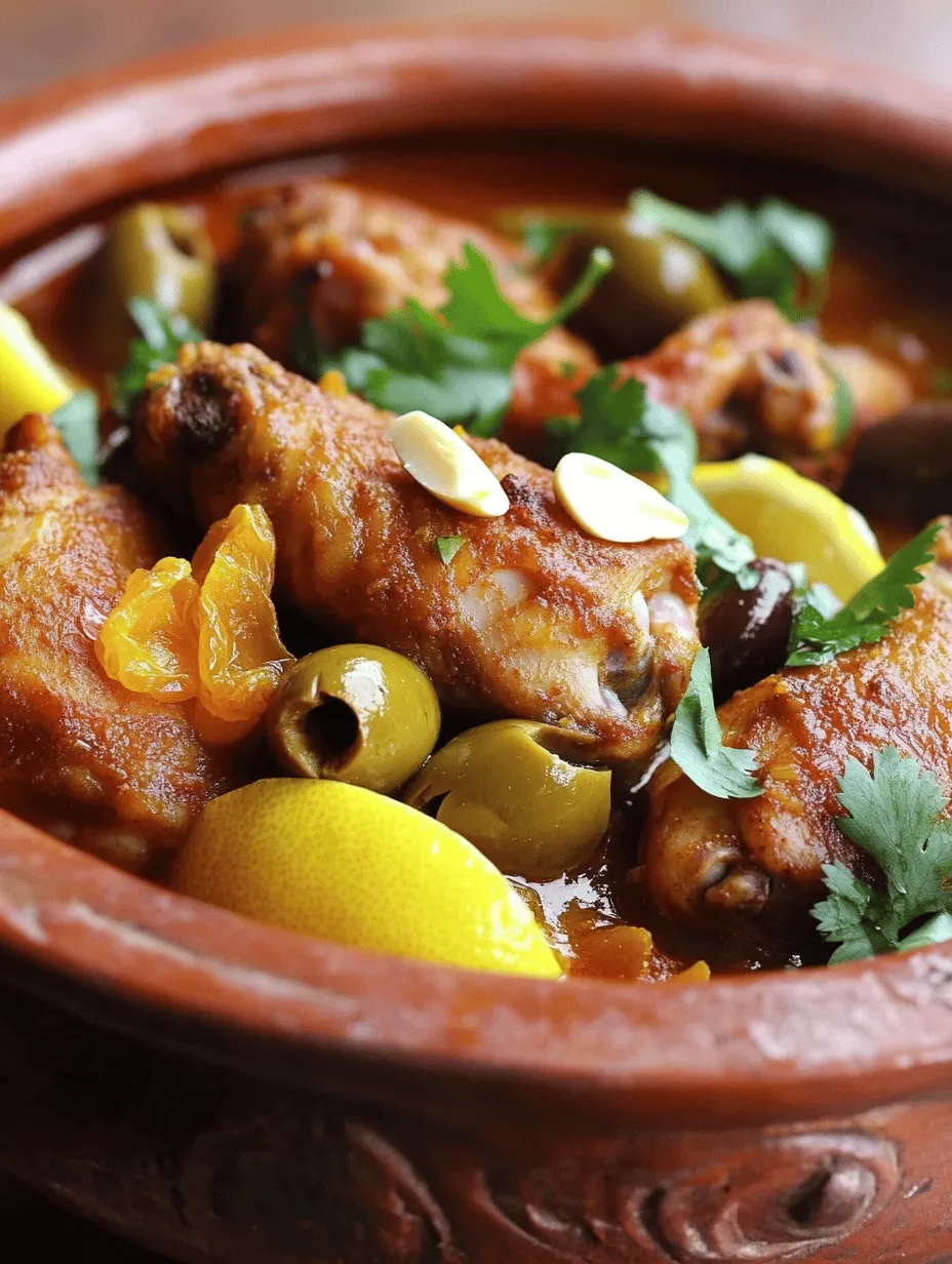 Moroccan cuisine is a vibrant tapestry of flavors, aromas, and colors that reflect the rich history and diverse cultures of the region. Among its many culinary treasures, tagine dishes hold a special place, celebrated for their ability to meld spices and ingredients into a harmonious symphony. The Zesty Chicken Tagine with Olives & Lemons is a prime example of this tradition, offering a delightful blend of savory and tangy notes that tantalize the palate.