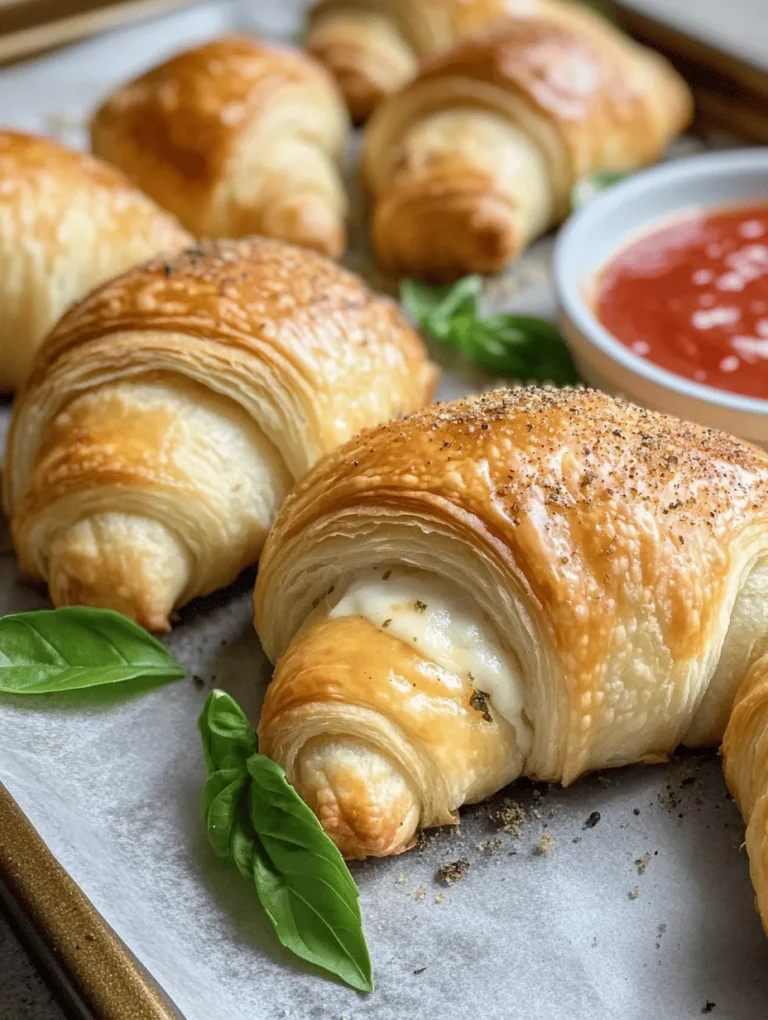 Imagine biting into a warm, flaky croissant roll that bursts with gooey mozzarella cheese and savory pepperoni — a delightful fusion that brings together the best of Italian flavors and the flaky goodness of pastry. Welcome to the world of Mozzarella Pepperoni Croissant Rolls, where convenience meets taste in a way that’s perfect for any occasion. Whether you're hosting a lively party, gearing up for game day, or simply craving a satisfying snack, these rolls are sure to impress.