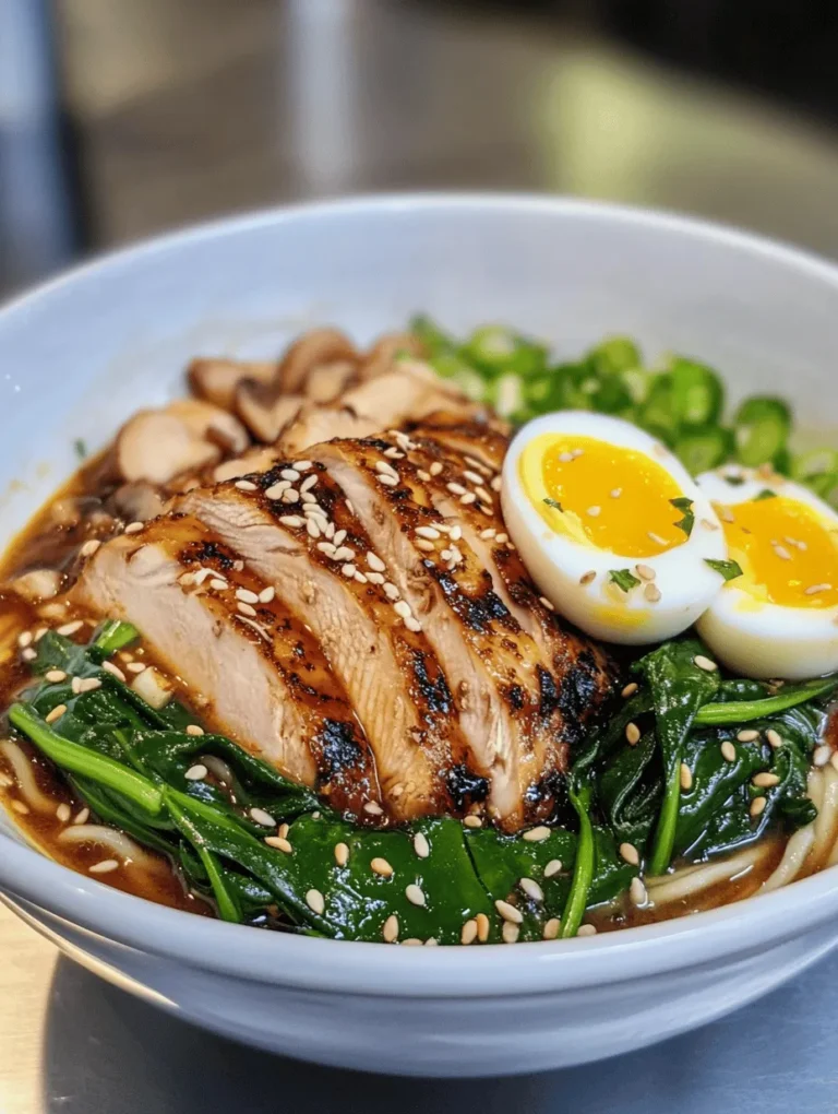Ramen has earned its place as a beloved comfort food around the globe, transcending its humble origins in Japan to become a staple in countless homes and restaurants. With its steaming bowls of savory broth, tender noodles, and a variety of toppings, ramen offers a comforting embrace that warms both body and soul. But what if we told you there’s a way to take this classic dish and infuse it with an exhilarating twist? Enter the Fiery Chicken Ramen with Creamy Garlic Sauce—a dish that combines the boldness of heat with the richness of creaminess, creating an unforgettable flavor explosion.
