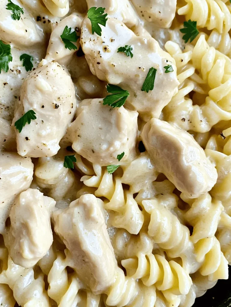 If you’re searching for a comfort food recipe that encapsulates the essence of home-cooked goodness, look no further than Creamy Garlic Butter Chicken & Rotini in Parmesan Sauce. This delightful dish combines tender, succulent chicken with perfectly cooked rotini pasta, all enveloped in a rich and flavorful cream sauce that boasts the robust flavors of garlic and butter. The blend of creamy, garlicky, and buttery notes creates a symphony of taste that is both satisfying and indulgent, making it a perfect choice for family dinners, special occasions, or even a cozy night in.