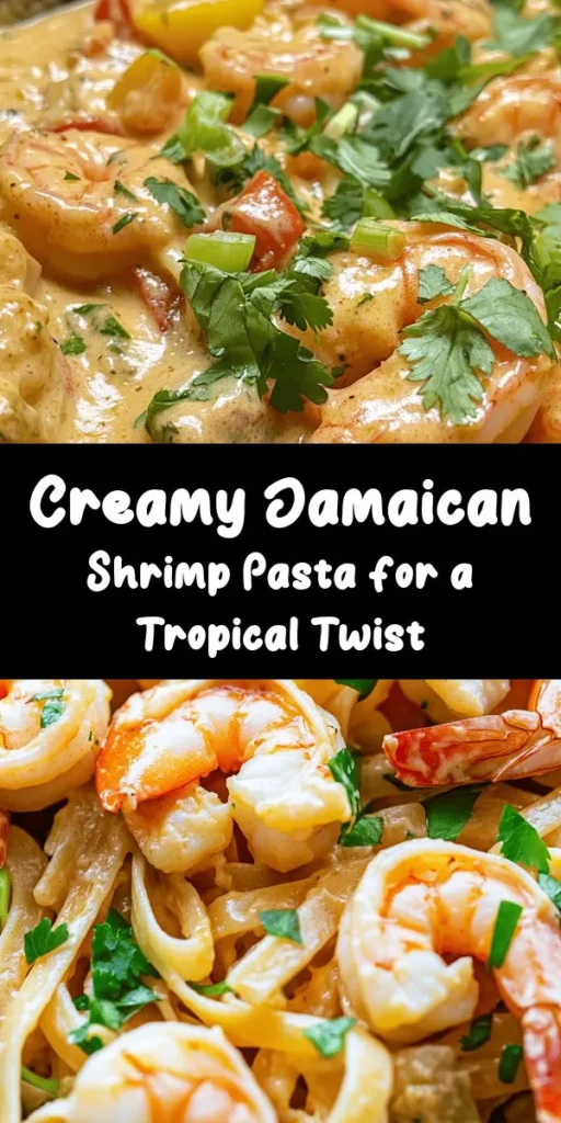 Savor the taste of the Caribbean with this creamy Jamaican shrimp pasta! This dish pairs perfectly al dente fettuccine with succulent shrimp, enhanced with coconut milk and spices like allspice and paprika. Fresh veggies and a splash of lime add vibrant flavor while scotch bonnet pepper sauce offers a hint of heat. Ready in just 30 minutes, it's the perfect weeknight dinner that will impress your family and friends. Dive into a bowl of tropical goodness today!