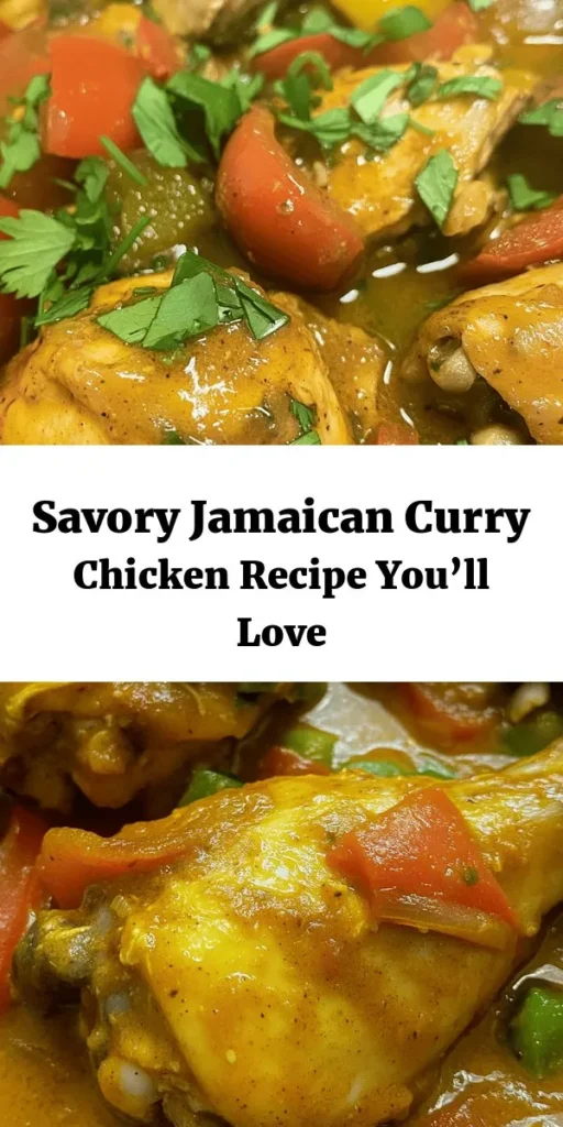 Dive into the flavors of the Caribbean with this authentic Jamaican Curry Chicken recipe! With marinated chicken infused with vibrant spices, coconut milk, and a kick from Scotch bonnet peppers, this dish is a true crowd-pleaser. Perfectly simmered for tenderness, it pairs beautifully with rice and peas. Enjoy a taste of Jamaica in your kitchen — it's easy to make and absolutely delicious! Ideal for weeknight dinners or special occasions.