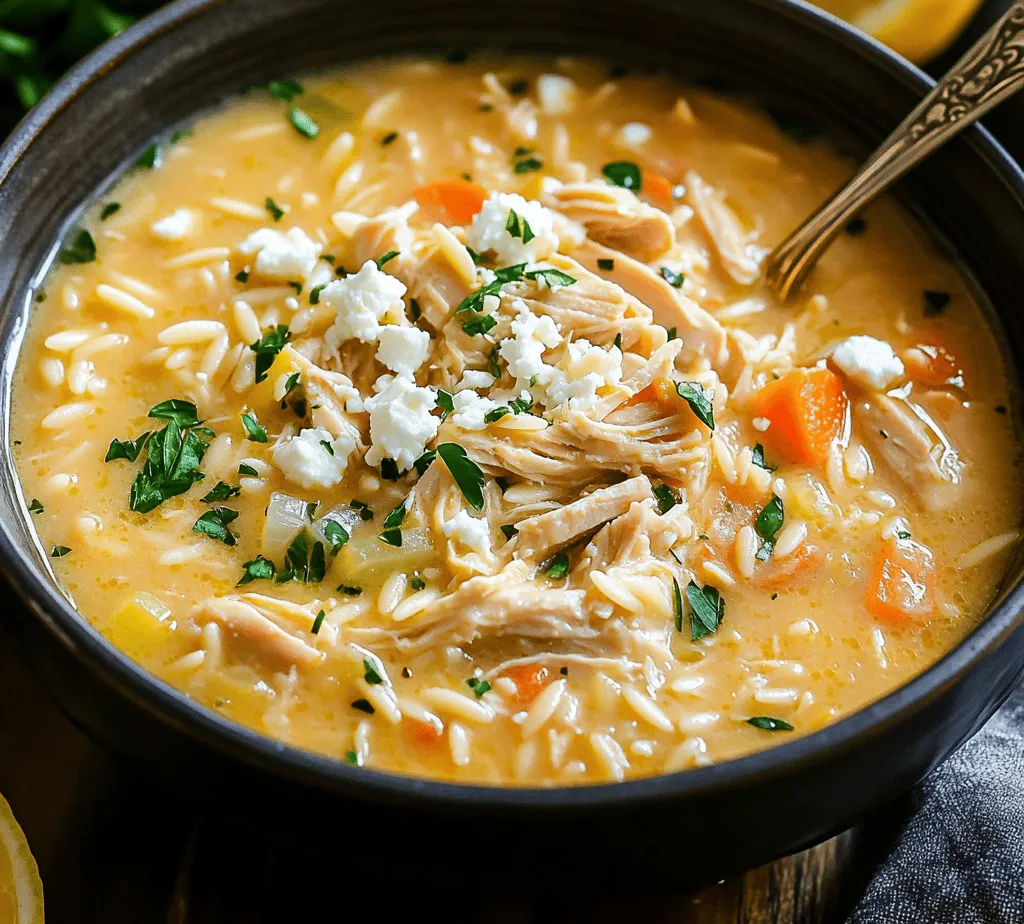 Mediterranean Lemon Chicken Soup is a delightful dish that offers a perfect blend of comfort and freshness. This soup is not just a meal; it's an experience that transports you to sun-kissed shores and vibrant markets filled with the aromas of fresh herbs and citrus. With its creamy texture, zesty lemon flavor, and tender chicken, this soup encapsulates the essence of Mediterranean cuisine. It serves as a hearty meal that can warm you up on a chilly day while simultaneously bringing a taste of sunshine to your table.
