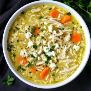 Mediterranean Lemon Chicken Soup is a delightful dish that offers a perfect blend of comfort and freshness. This soup is not just a meal; it's an experience that transports you to sun-kissed shores and vibrant markets filled with the aromas of fresh herbs and citrus. With its creamy texture, zesty lemon flavor, and tender chicken, this soup encapsulates the essence of Mediterranean cuisine. It serves as a hearty meal that can warm you up on a chilly day while simultaneously bringing a taste of sunshine to your table.