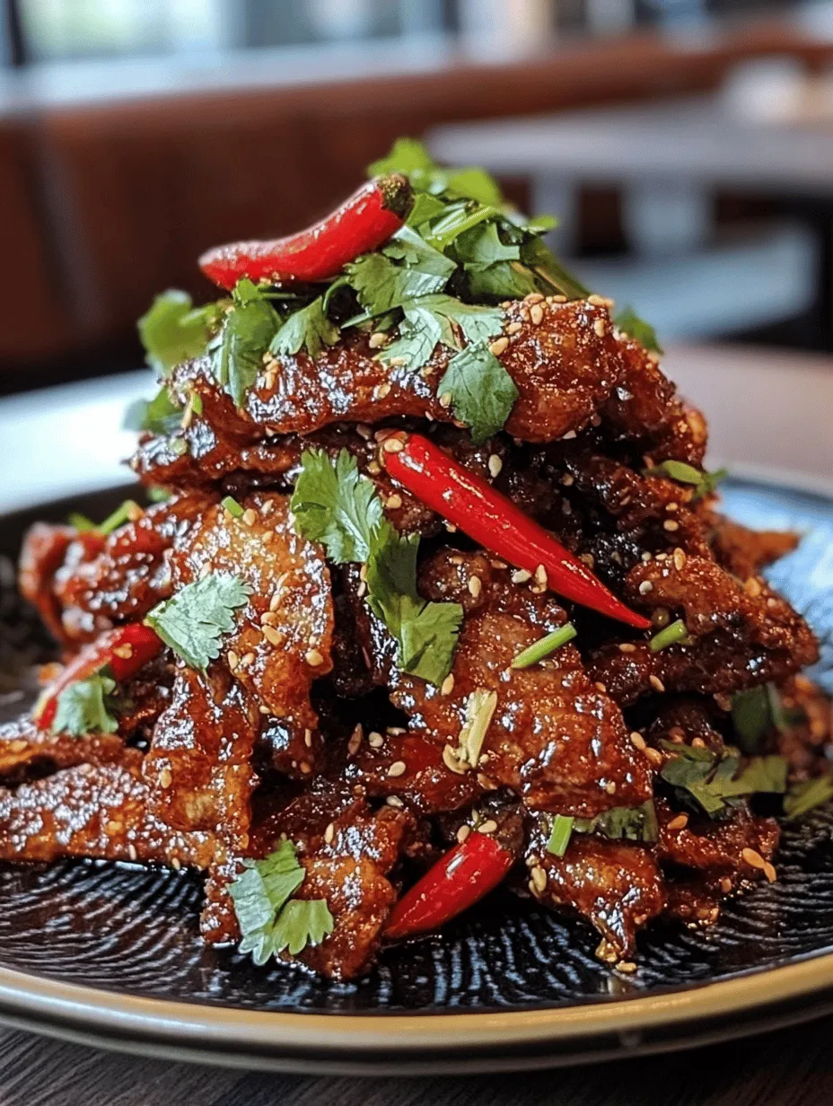 To fully appreciate the depth of flavor in Crispy Chilli Beef with Sweet Chilli, it’s essential to understand the key ingredients that come together to create this dish.