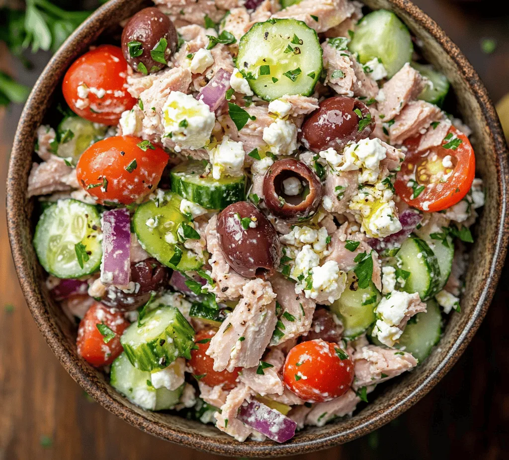 Understanding the components of your dish enhances the cooking experience. Each ingredient in the Mediterranean Tuna Salad contributes to both flavor and nutrition, creating a symphony of textures and tastes that make every bite enjoyable.