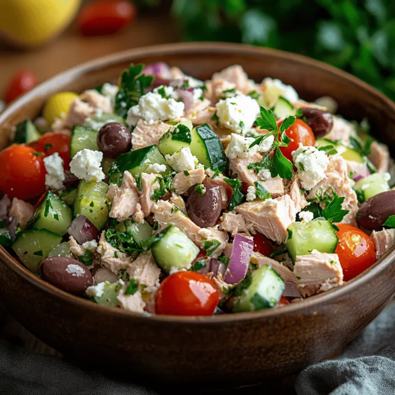 Understanding the components of your dish enhances the cooking experience. Each ingredient in the Mediterranean Tuna Salad contributes to both flavor and nutrition, creating a symphony of textures and tastes that make every bite enjoyable.
